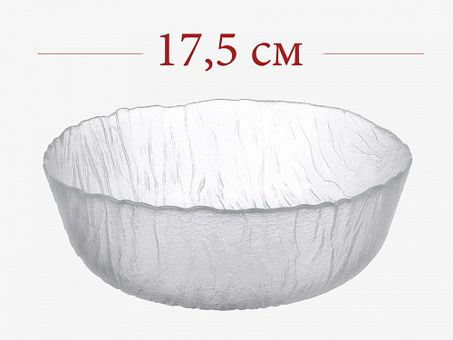 Тарелка суповая ВУЛКАН ГРАФИТ 17,5см Osz 16C1897 