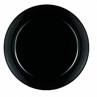Тарелка обеденная 25 см Luminarc P0169 Алекси черная