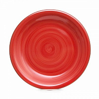 Тарелка обеденная 25см Fioretta TDP241 Red Colors