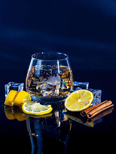 Набор стаканов для виски 4 шт / 300 мл низкие Регионы Шотландии Luminarc Q3171 Регионы Шотландии