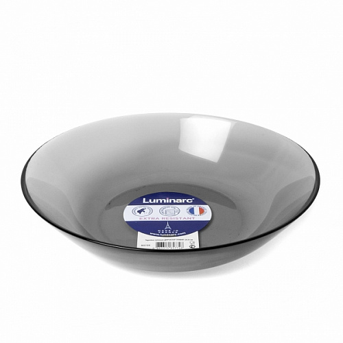 Тарелка суповая 20.8 см Luminarc N5759 Directorie Grafit