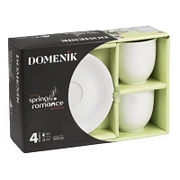 Чайный набор SPRING ROMANCE 250мл 4предмета Domenik DM9474 