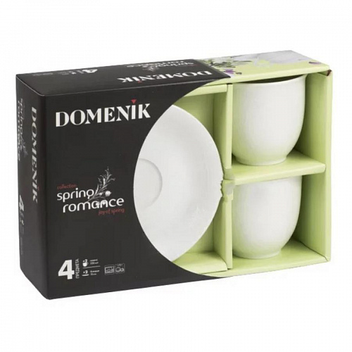 Чайный набор SPRING ROMANCE 250мл 4предмета Domenik DM9474 DM94740 