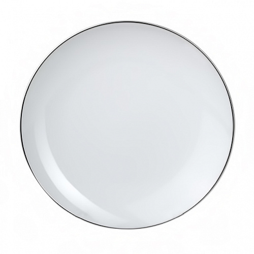 Тарелка обеденная RONDO PLATINUM 24см Attribute ADR011 