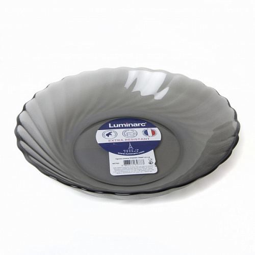 Тарелка суповая 20,5 см Luminarc N5762 Трианон графит
