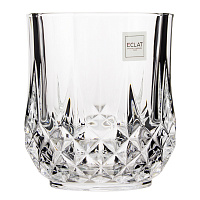 Набор стаканов ЛОНГШАМП 320мл низкие 6шт Eclat Cristal D'Arques L7555 Longchamp