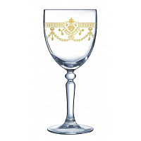 Набор бокалов для вина ДАМПЬЕР ГОЛД 6 шт 260 мл Cristal D Arques H8621 