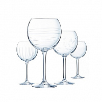 Набор фужеров (бокалов) для вина ИЛЛЮМИНЕЙШН БАЛЛОН 470мл 4шт Eclat Cristal D'Arques L7560 Illumination