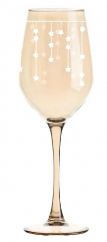Набор бокалов для вина 350 мл Золотой мед и звезды 2 шт Luminarc Q3089 Celeste