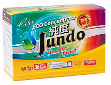 Стиральный порошок концентрат для цветного белья, 0,9 кг / 36 стирок Jundo 020104 Color