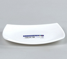 Тарелка десертная 19 см, КВАДРАТО белая Luminarc H3658 D7215 Quadrato