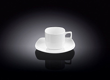 Чашка кофейная + блюдце 90м Wilmax WL993041/AB Collection