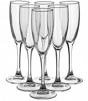 Набор фужеров для шампанского СИГНАТЮР (ЭТАЛОН) 6шт 170мл Luminarc H8161 