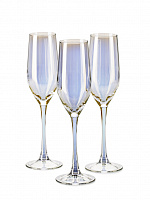 Набор бокалов для шампанского Золотистый хамелеон 160 мл, 6 шт Luminarc P1636 Celeste