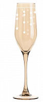Набор бокалов для шампанского 160 мл Золотой мед и звезды 2 шт Luminarc Q3088 Celeste