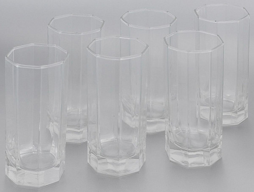 Набор стаканов ОКТАЙМ 6шт 330мл высокие Luminarc H9811 
