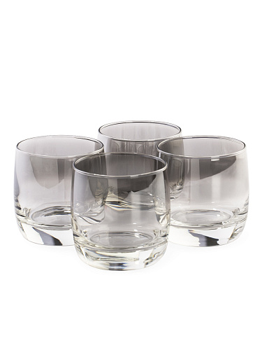 Набор стаканов 4 шт / 310 мл низкие Luminarc O0248 Серебряная Дымка