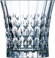 Набор стаканов ЛЕДИ ДАЙМОНД 270мл низкий 6шт Eclat Cristal D'Arques L9747 Lady Diamond