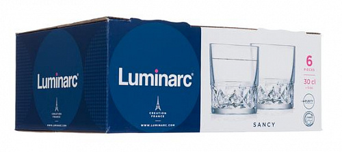 Набор стаканов низких 300 мл 6 шт SANCY Luminarc N0760 