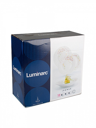 Столовый набор 18 предметов ИПОМЕЯ Luminarc N0646 