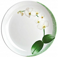 Тарелка обеденная 27 см Luminarc P6435 White Orchid