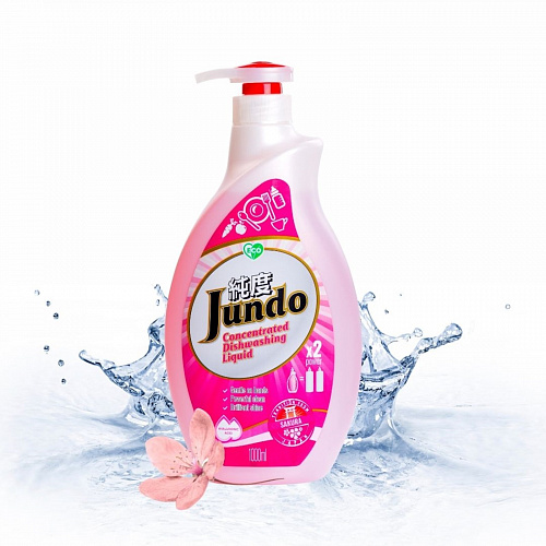 Средство для мытья посуды и детских принадлежностей 1 л Jundo 020050 Sakura