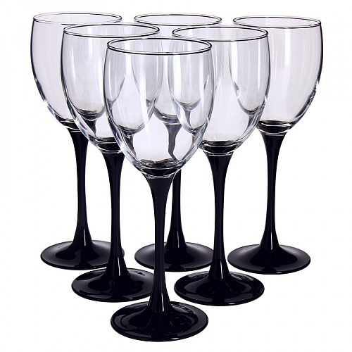 Набор бокалов для вина 6 шт 350 мл Luminarc J0015 E5160 E9492 ДОМИНО